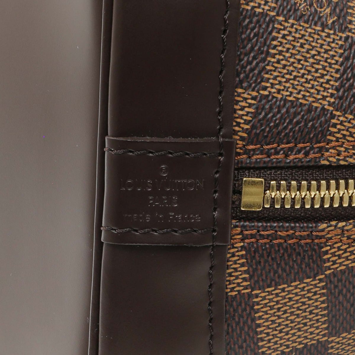 Louis Vuitton Damier Ebene Alma PM Handbags Louis Vuitton