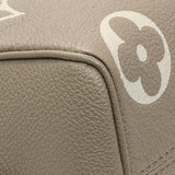 Louis Vuitton Tourterelle Creme Empreinte Monogram Giant Speedy 20 Bandouliere Handbags Louis Vuitton