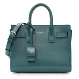 Saint Laurent Teal Calfskin Nano Sac De Jour Handbags Saint Laurent