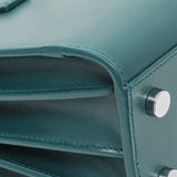 Saint Laurent Teal Calfskin Nano Sac De Jour Handbags Saint Laurent