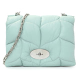 Mulberry Blue Nappa Pillow Quilted Little Softie Bag Handbags Mulberry