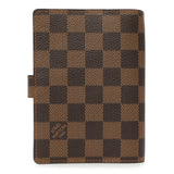 Louis Vuitton Damier Ebene Small Ring Agenda Cover