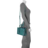 Saint Laurent Teal Calfskin Nano Sac De Jour Handbags Saint Laurent