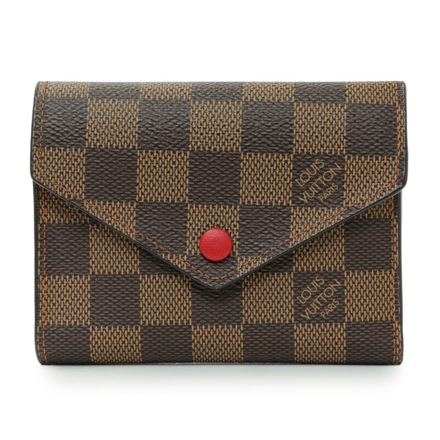 Louis Vuitton Damier Ebene Victorine Wallet Accessories Modaselle