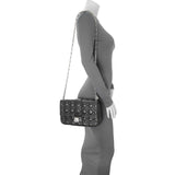 Christian Dior Black Lambskin Cannage Medium Miss Dior Flap Handbags Christian Dior