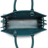 Saint Laurent Teal Calfskin Nano Sac De Jour Handbags Saint Laurent