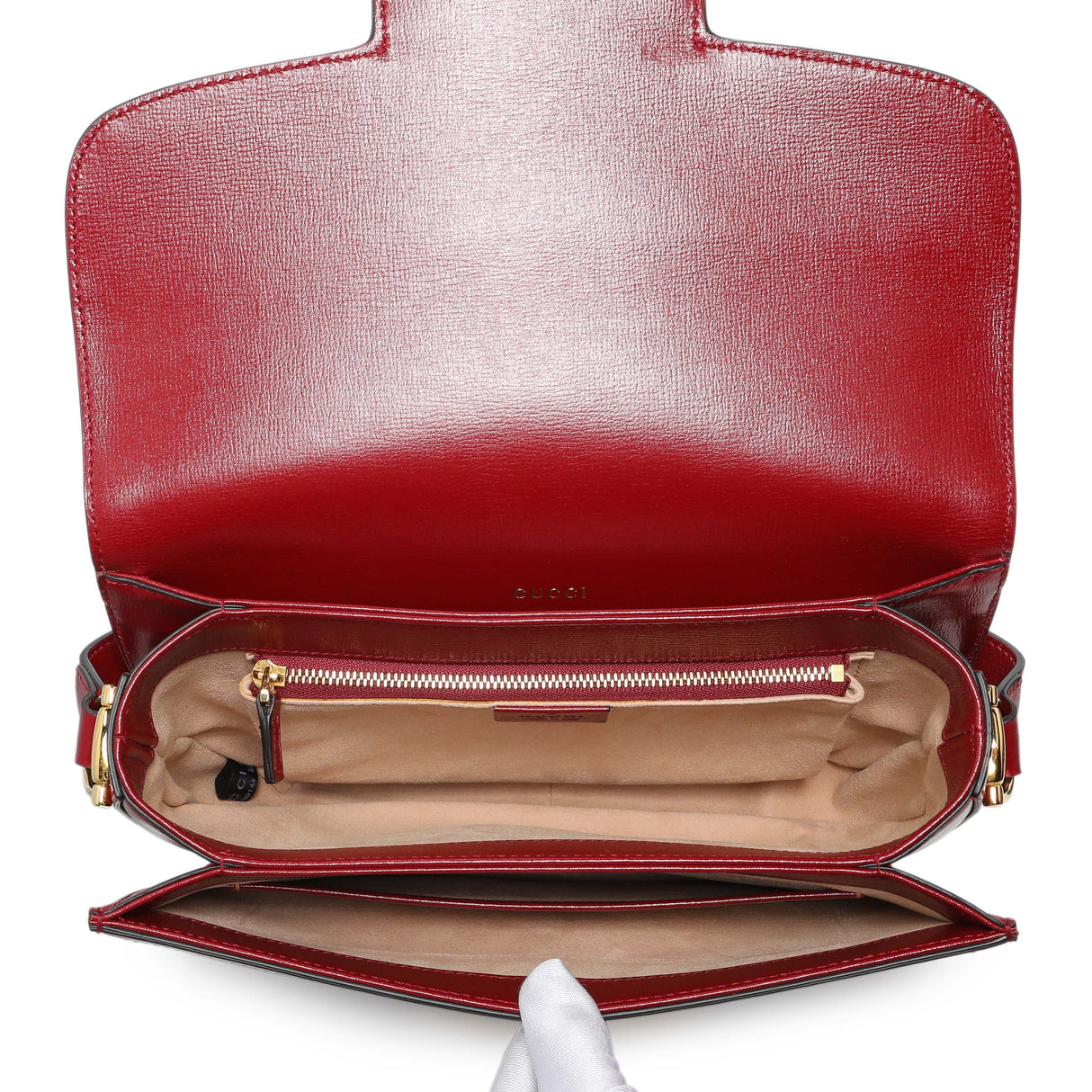 Gucci GG Supreme Monogram Azalea Calfskin Horsebit 1955 Shoulder Bag Handbags Gucci