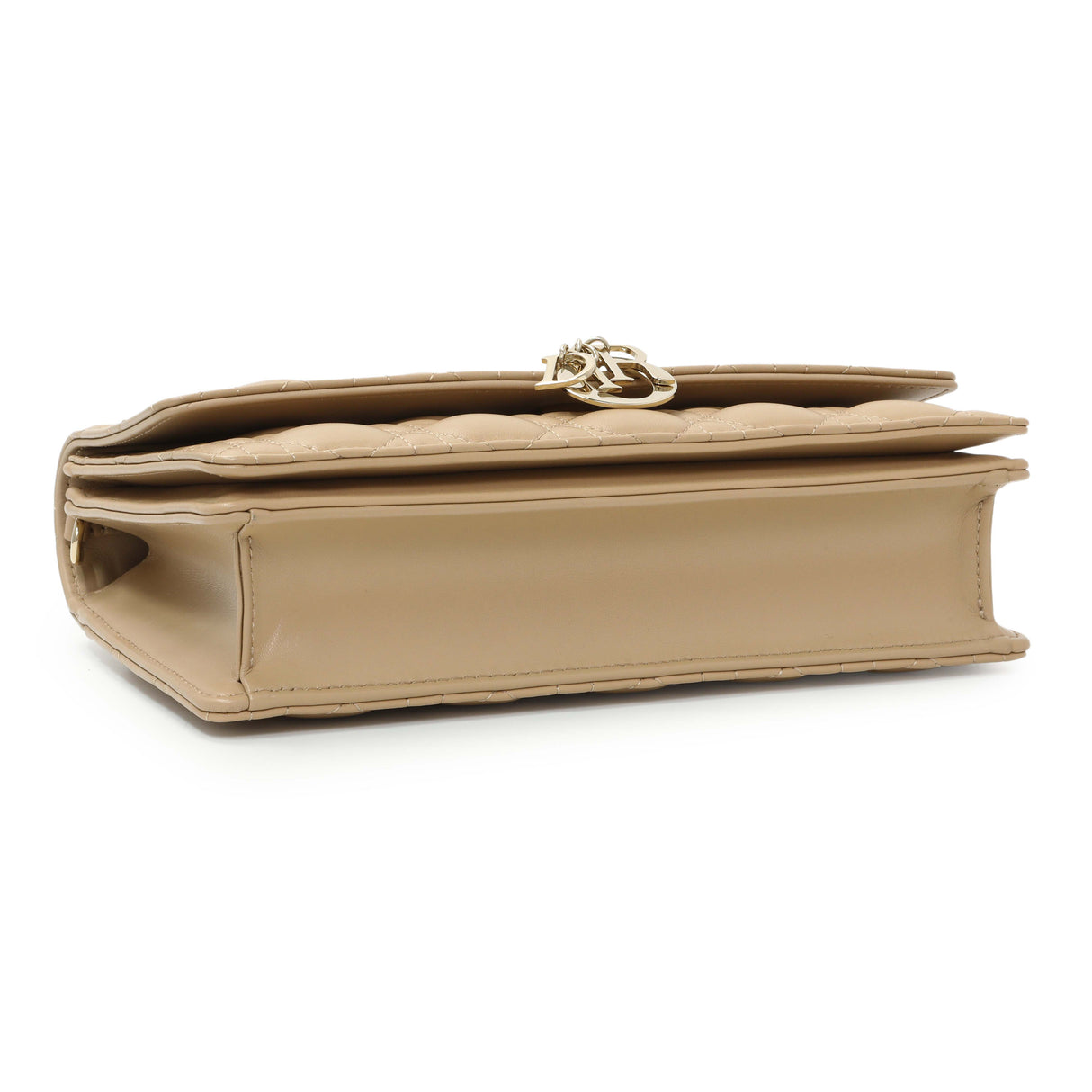 Christian Dior Biscuit Cannage Lambskin My Dior Top Handle Bag Handbags Christian Dior