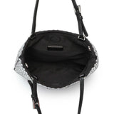 Prada Black Satin Crystal Embellished Mini Tote Handbags Prada