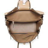 Hermes Chai Togo Birkin 25 Handbags Hermes
