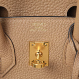 Hermes Chai Togo Birkin 25 Handbags Hermes