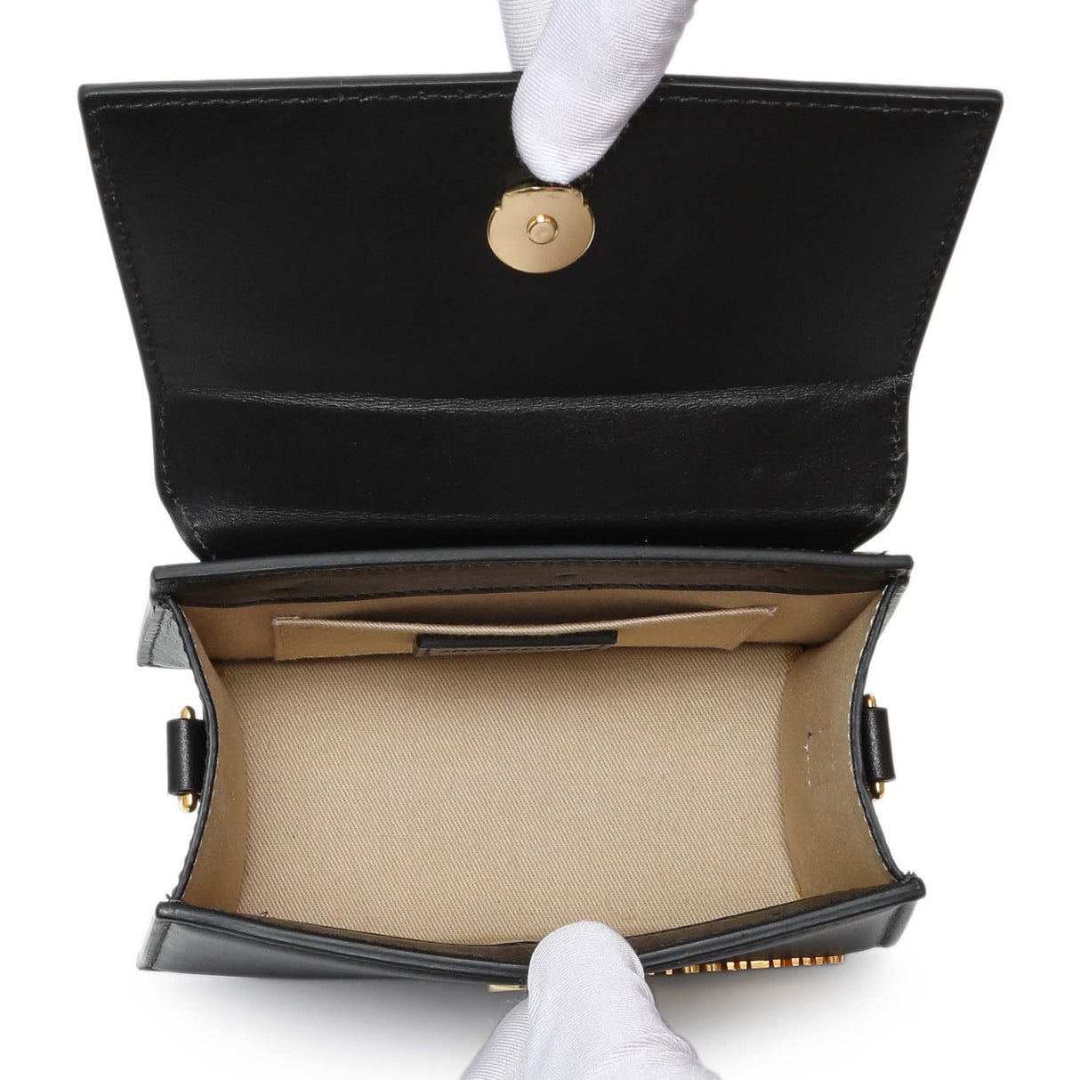 Jacquemus Black Smooth Calfskin Le Chiquito Moyen Handbags Jacquemus