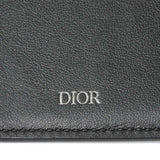 Christian Dior Black Calfskin Icon Vertical Wallet Accessories Christian Dior