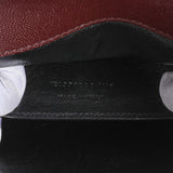 Saint Laurent Burgundy Grain de Poudre Medium Classic Monogram Cassandra Top Handle Handbags Saint Laurent