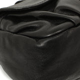 Salvatore Ferragamo Black Calfskin Gancini Bag