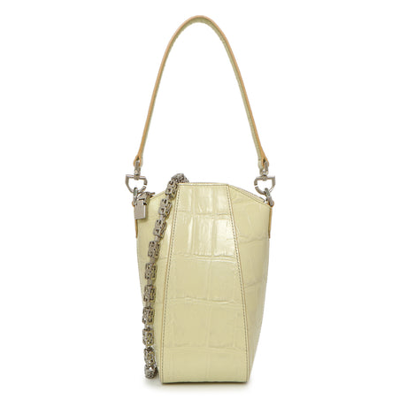 Givenchy Crocodile Embossed Mini Vertical Antigona