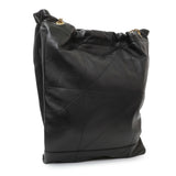 Saint Laurent Black Lambskin Matelasse Monogram Large Jamie 4.3 Pochon Handbags Saint Laurent