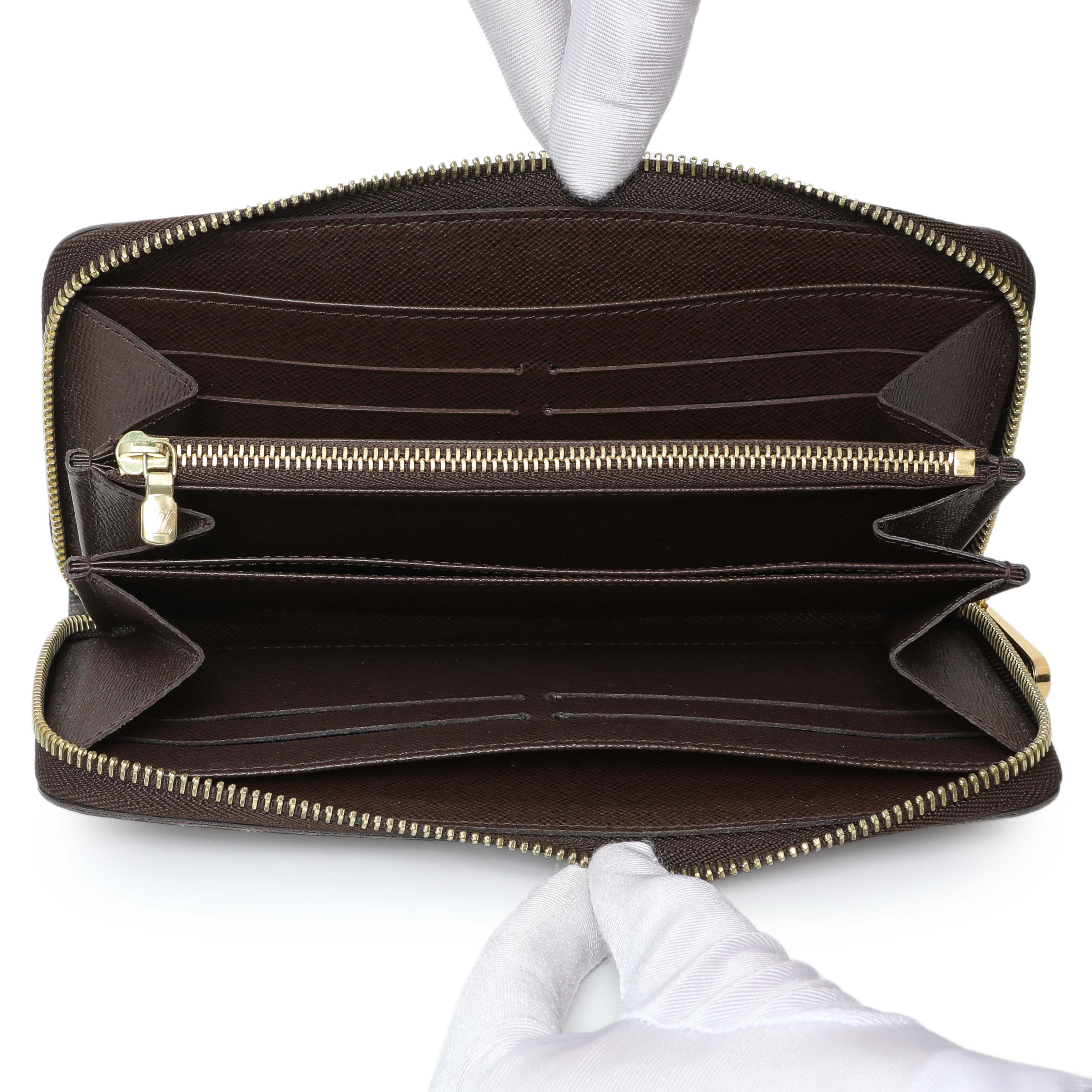 Louis Vuitton Damier Ebene Zippy Long Wallet – Modaselle