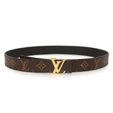 Louis Vuitton Monogram 30mm LV Initiales Reversible Belt