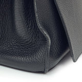 Hermes Bleu Nuit Clemence Jypsiere 34 Handbags Hermes