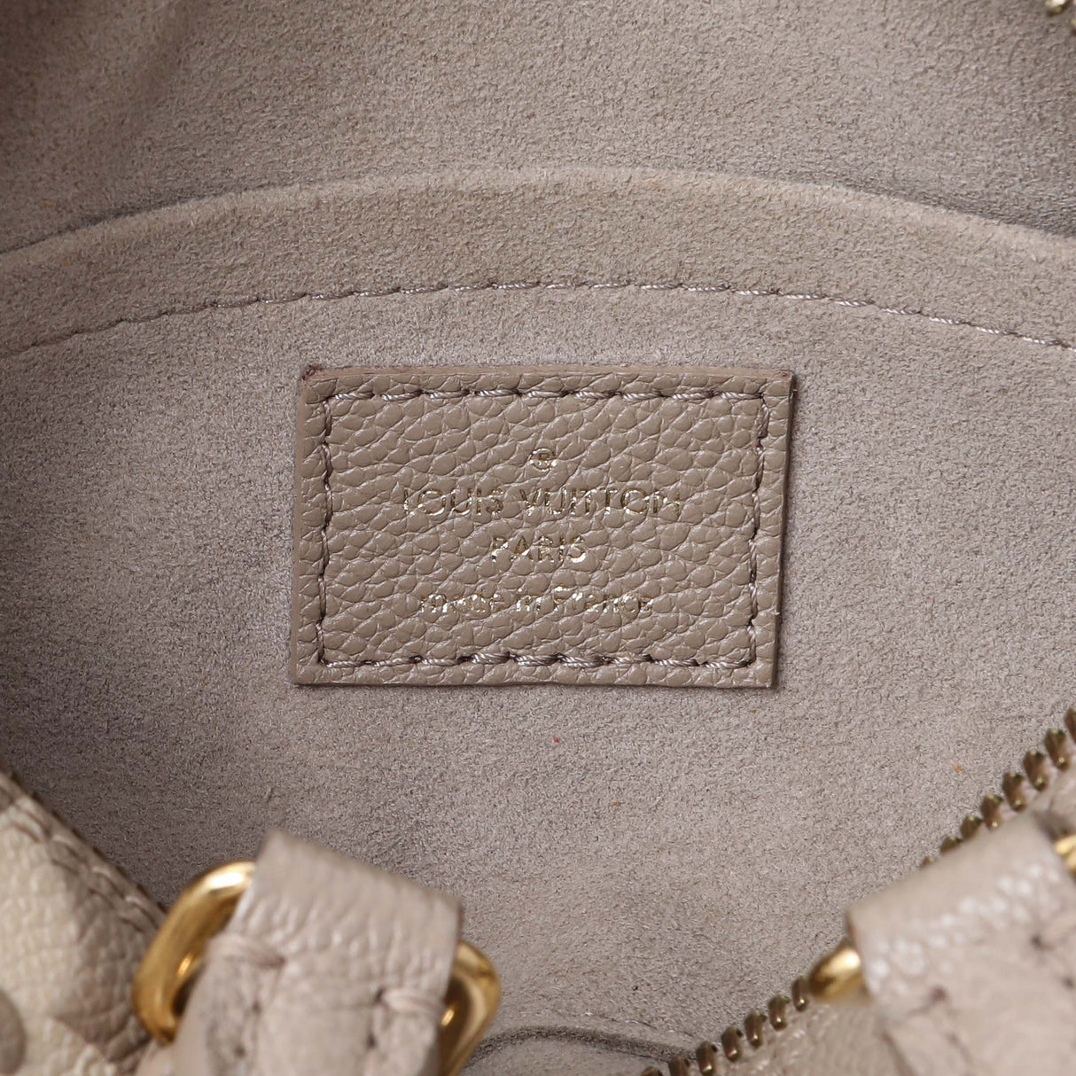 Louis Vuitton Tourterelle Grey Empreinte Papillon BB Handbags Louis Vuitton