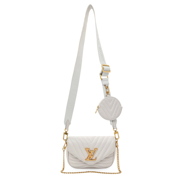 Louis Vuitton Brume Calfskin New Wave Multi Pochette Handbags Louis Vuitton