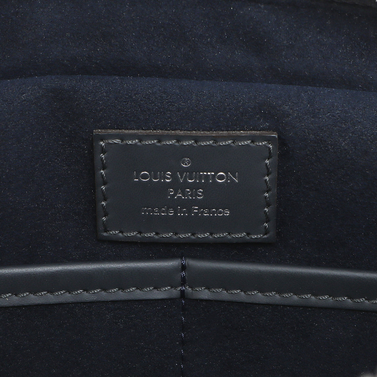 Louis Vuitton Navy Epi Kasai Clutch Handbags Louis Vuitton