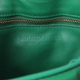 Bottega Veneta Green Lambskin Maxi Intreccio Padded Chain Cassette Crossbody Bag Handbags Bottega Veneta