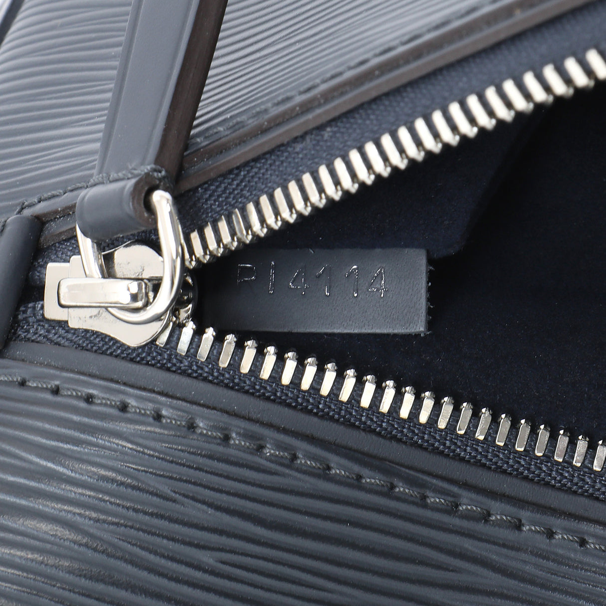 Louis Vuitton Navy Epi Kasai Clutch Handbags Louis Vuitton
