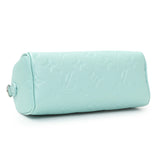 Louis Vuitton Pearly Lagoon Turquoise Empreinte Monogram Nano Speedy Handbags Louis Vuitton