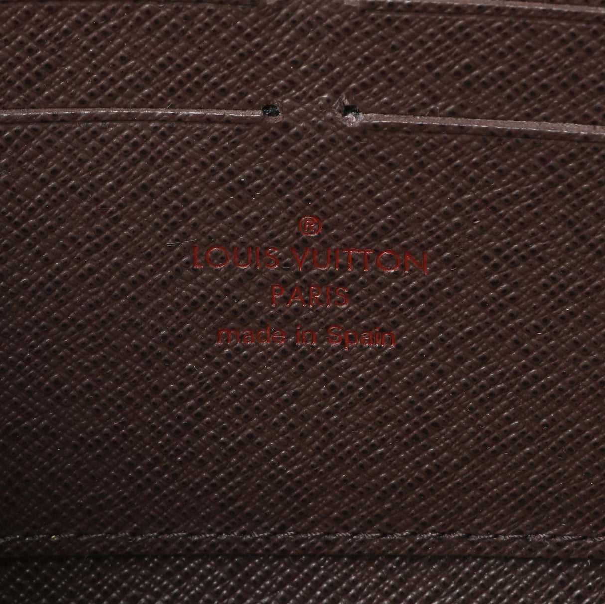 Louis Vuitton Damier Ebene Zippy Long Wallet Accessories Louis Vuitton
