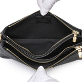 Louis Vuitton Black Empreinte Pochette Liv Handbags Louis Vuitton