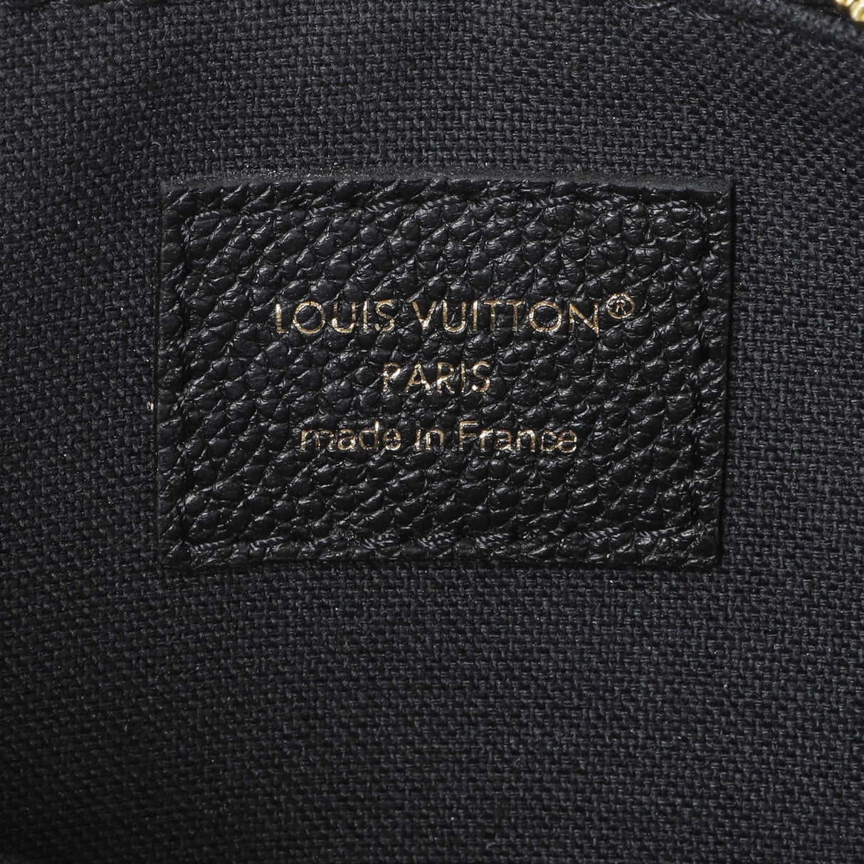 Louis Vuitton Black Empreinte Pochette Liv Handbags Louis Vuitton