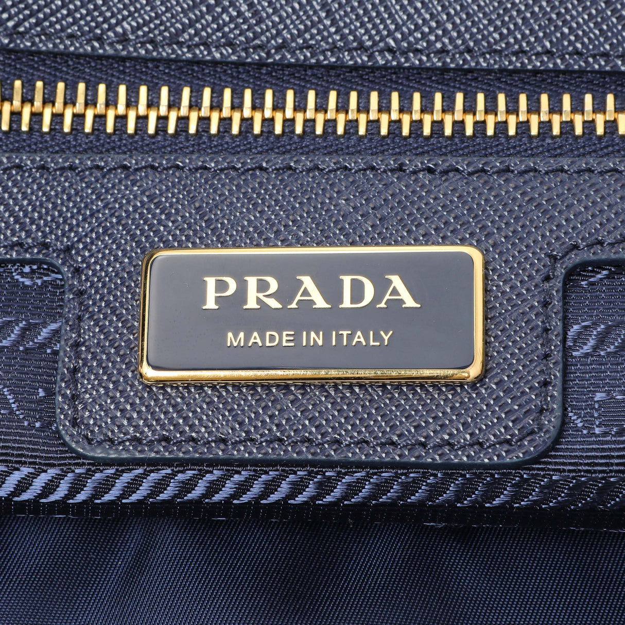 Prada Blue Re-Nylon Saffiano Re-Edition 1978 Tote Handbags Prada
