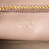 Prada Saffiano Cipria Cuir Calfskin Small Monochrome Top Handle Tote Handbags Prada