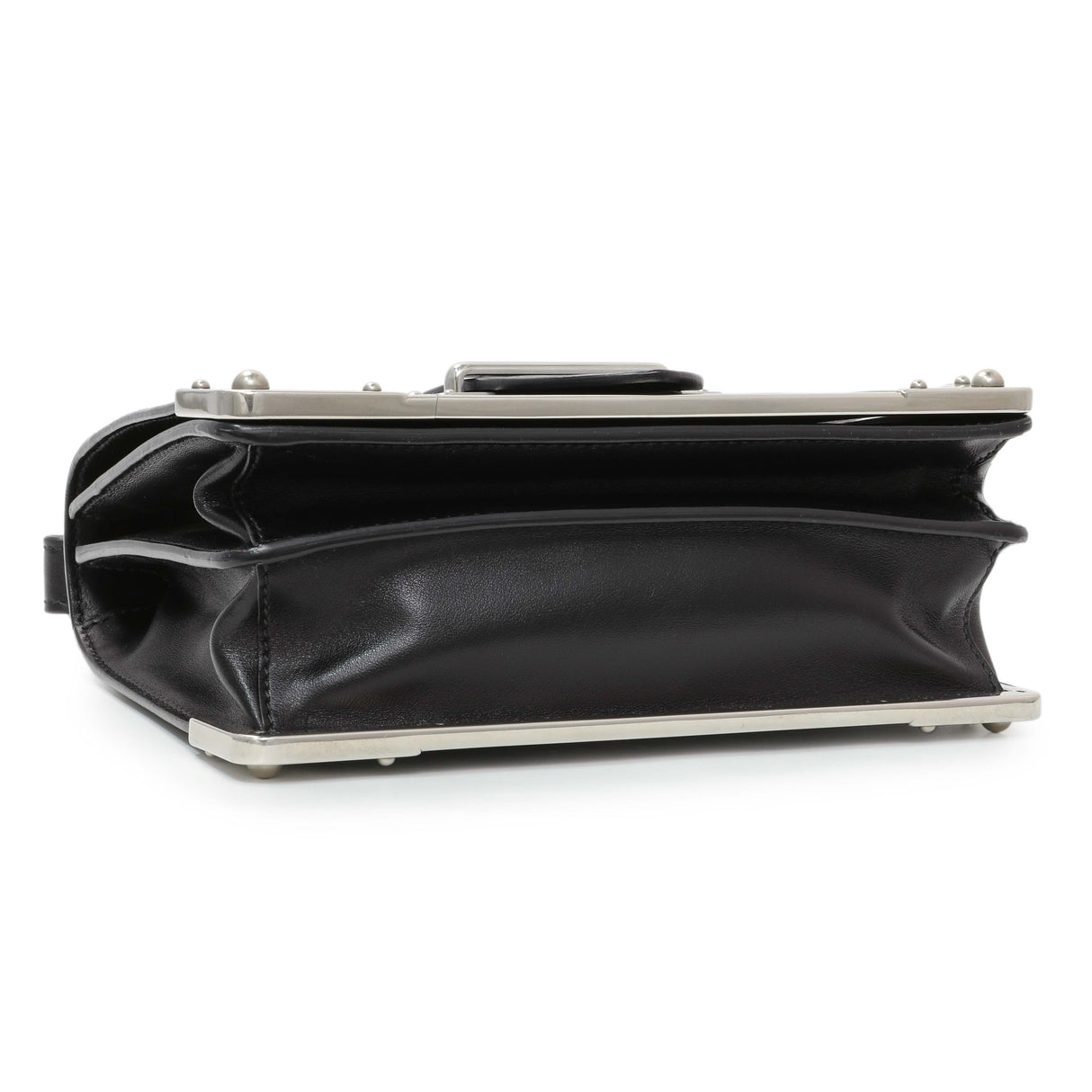 Prada Black City Calf Saffiano Cahier Bag Handbags Prada