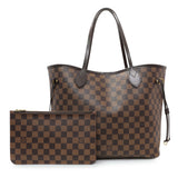 Louis Vuitton Damier Ebene Neverfull MM Handbags Louis Vuitton