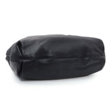 Gucci Navy Blue Pebbled Calfskin Soho Hobo Handbags Gucci