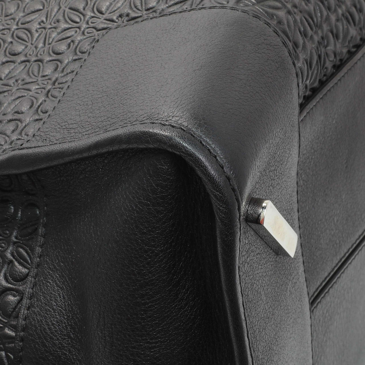 Loewe Black Embossed Repeat Calfskin Amazona 44 Handbags Loewe