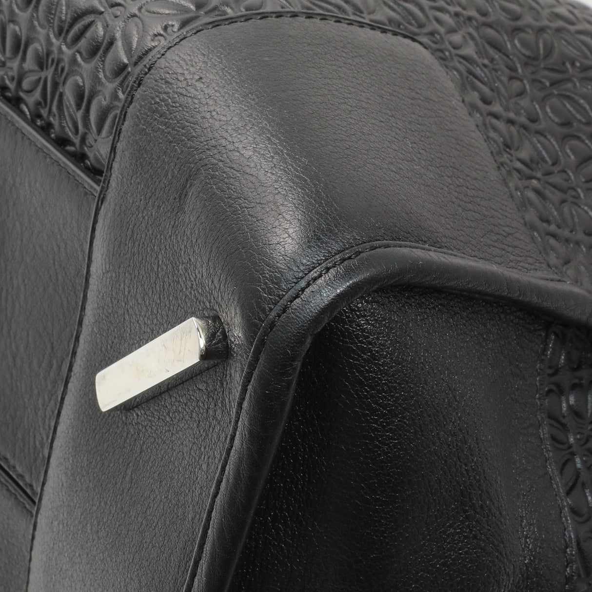 Loewe Black Embossed Repeat Calfskin Amazona 44 Handbags Loewe