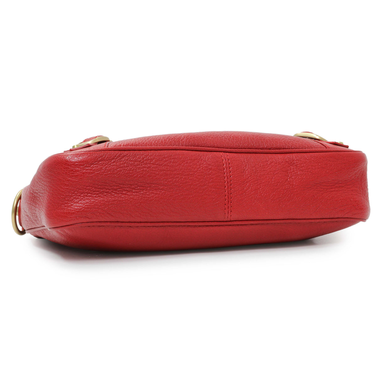 Balenciaga Rouge Grained Chevre Leather Holiday Hip Bag Handbags Balenciaga