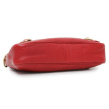 Balenciaga Rouge Grained Chevre Leather Holiday Hip Bag Handbags Balenciaga