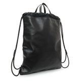 Gucci Black Calfskin GucciGhost Drawstring Backpack Handbags Gucci