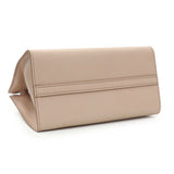 Prada Saffiano Cipria Cuir Calfskin Small Monochrome Top Handle Tote Handbags Prada