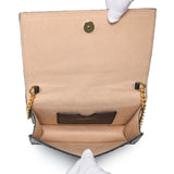 Alexander McQueen Black Pleated Skull Mini Crossbody Bag Handbags Alexander McQueen