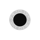 Bulgari 18K White Gold Onyx Bvlgari Bvlgari Single Earring