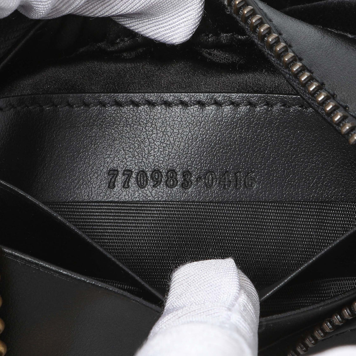 Gucci Black Velvet Matelasse Double G Studs Marmont Half Moon Hobo Handbags Gucci