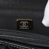 Chanel Black Quilted Shiny Lambskin Golden Links Wallet on Chain Handbags Chanel