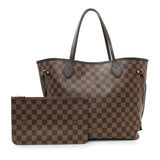 Louis Vuitton Damier Ebene Neverfull MM Handbags Louis Vuitton