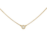 Tiffany & Co. 18K Yellow Gold Diamonds by the Yard Pendant Necklace Designer Jewellery Tiffany and Co
